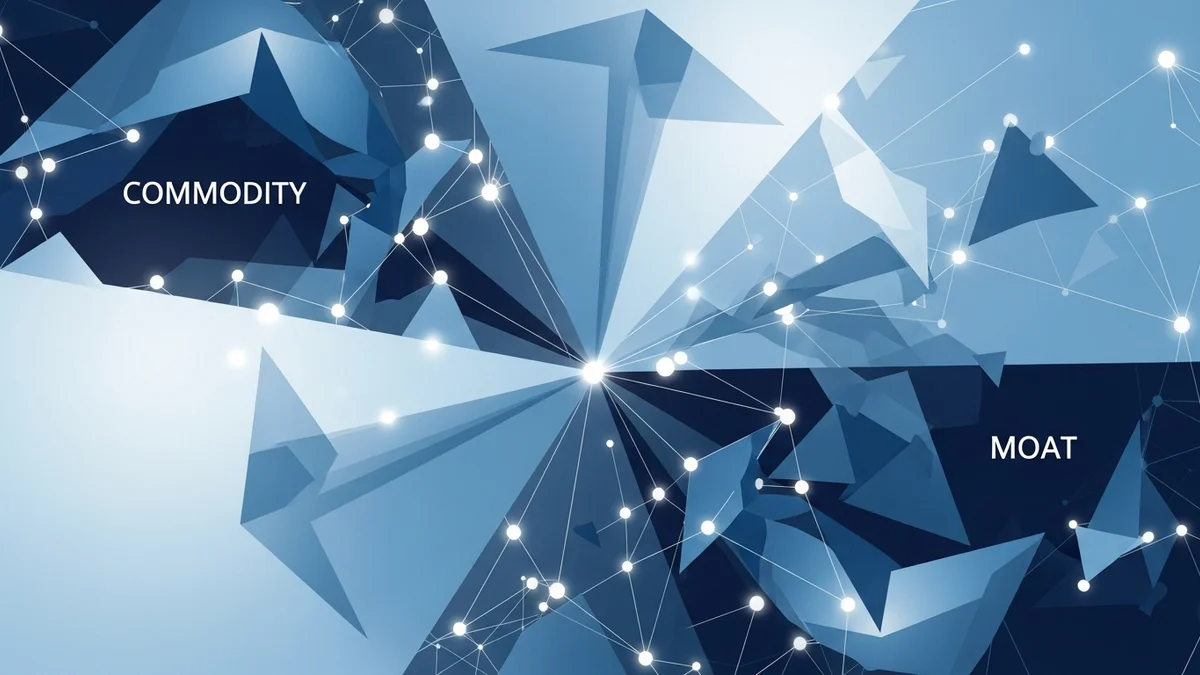 Capacidade é commodity. Scaffolding é o moat.