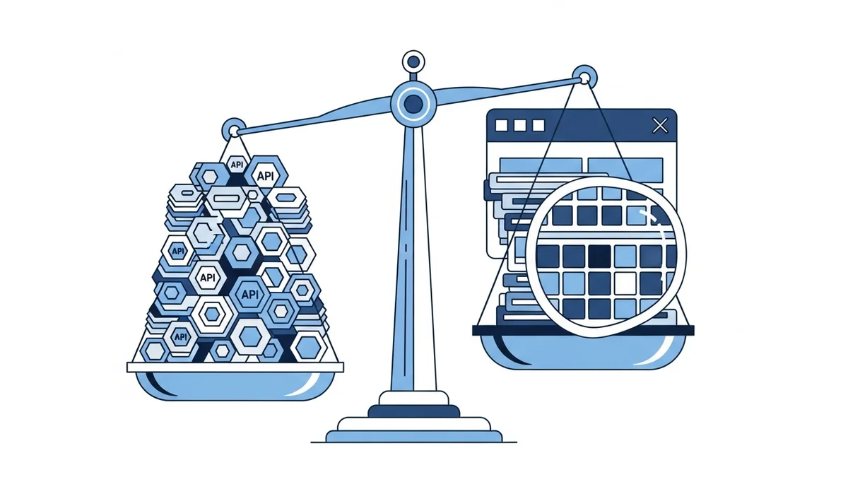 Agentes Visuais Custam 45x Mais que MCP. Construir Virou Conversa de CFO.